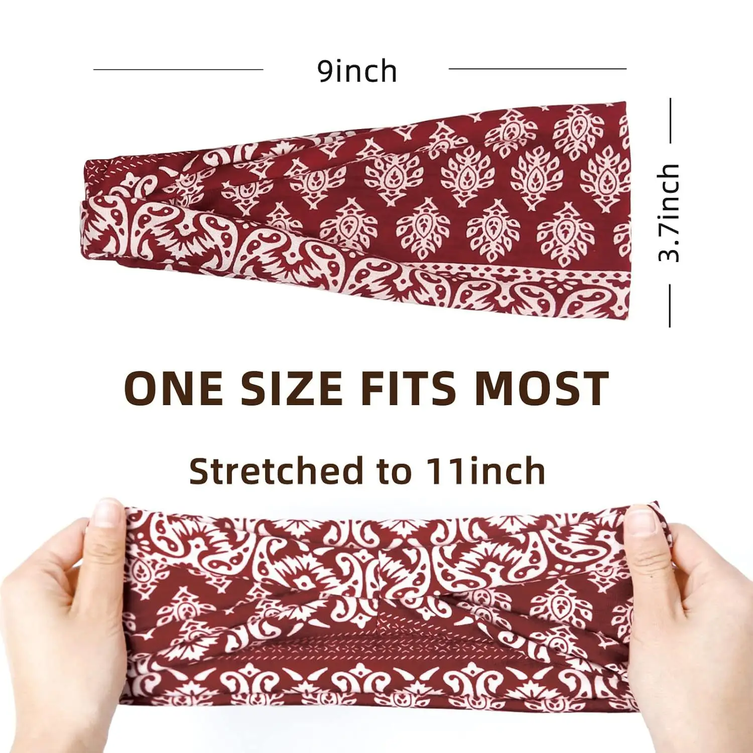 European & American Women's Printed Snake Headband — feature 2