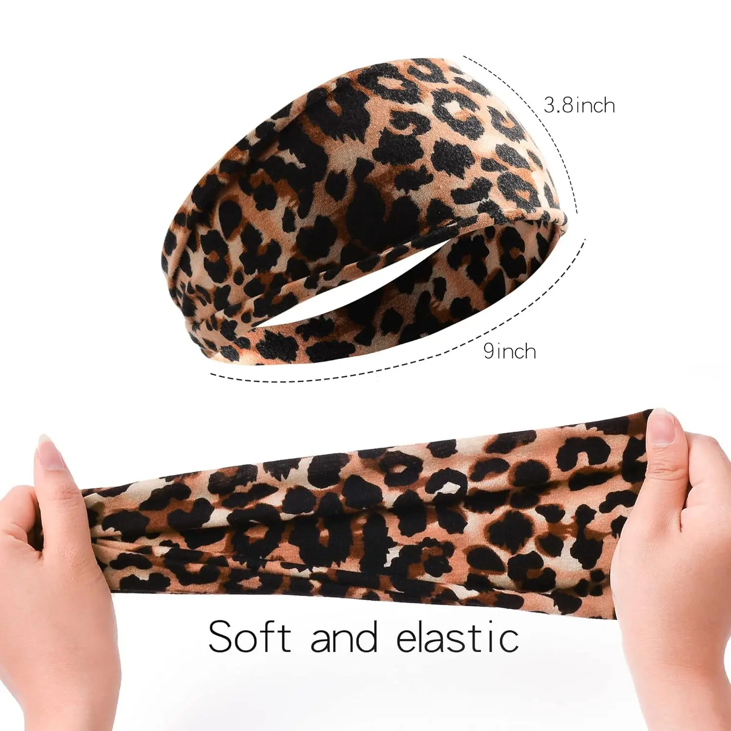 European & American Women's Printed Snake Headband — feature 4