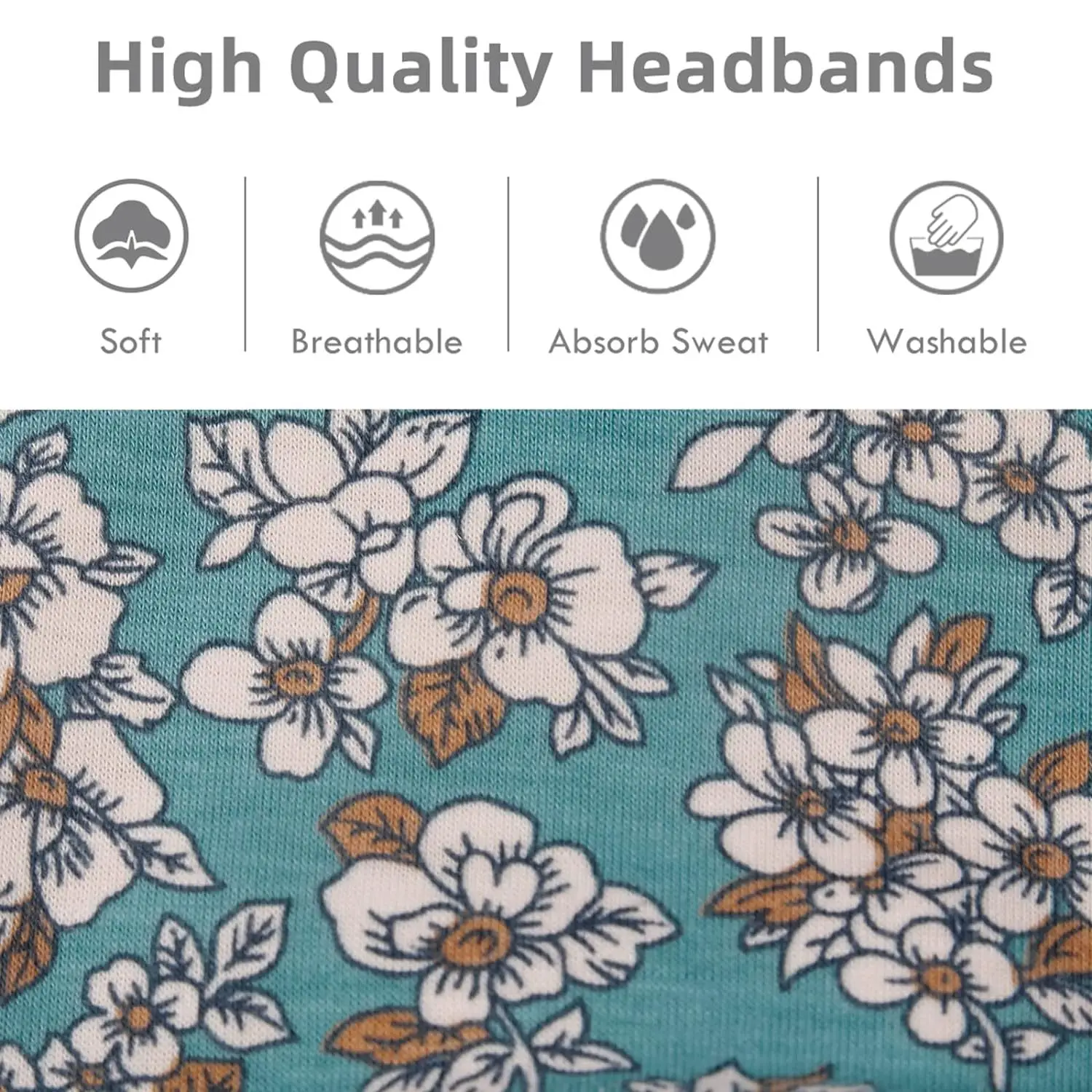 European & American Women's Printed Snake Headband — feature 8