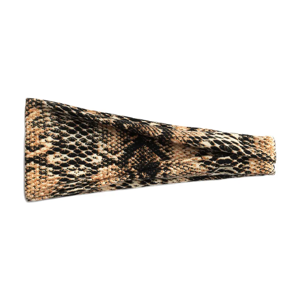 European & American Women's Printed Snake Headband - Image 28