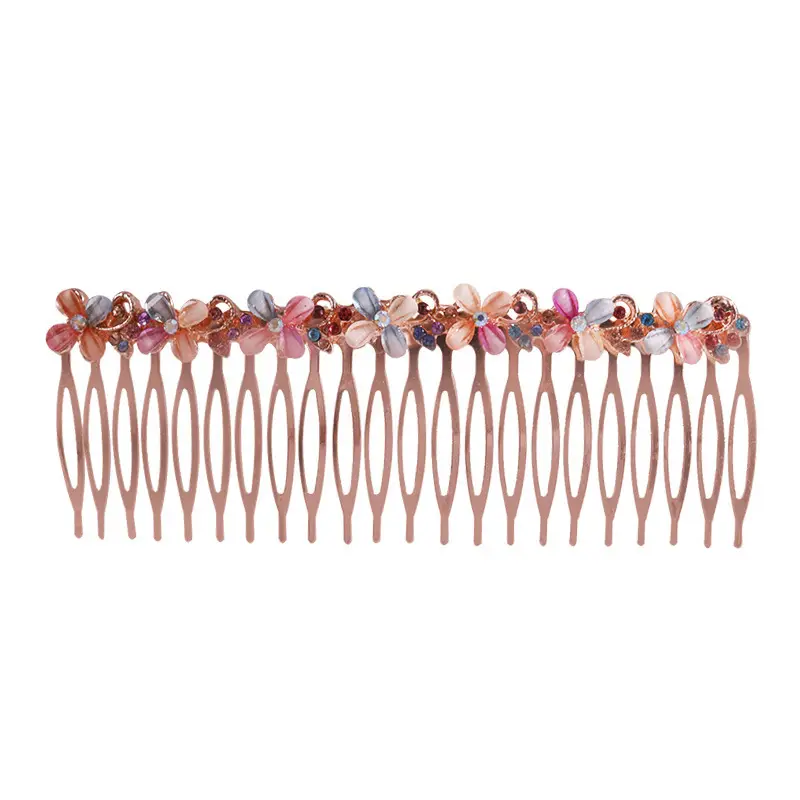 Rhinestone Hair Comb Plate for Women
