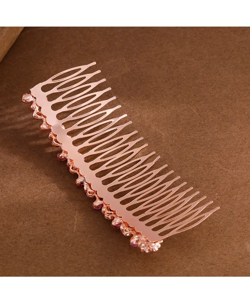 Rhinestone Hair Comb Plate for Women — feature 10