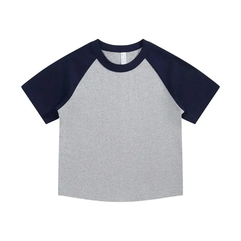 Kids Skateboard Outfit Retro Two Color Cotton Shorts - Image 9