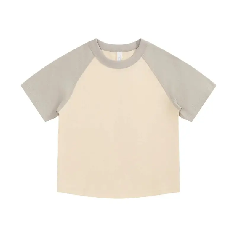 Kids Skateboard Outfit Retro Two Color Cotton Shorts - Image 3