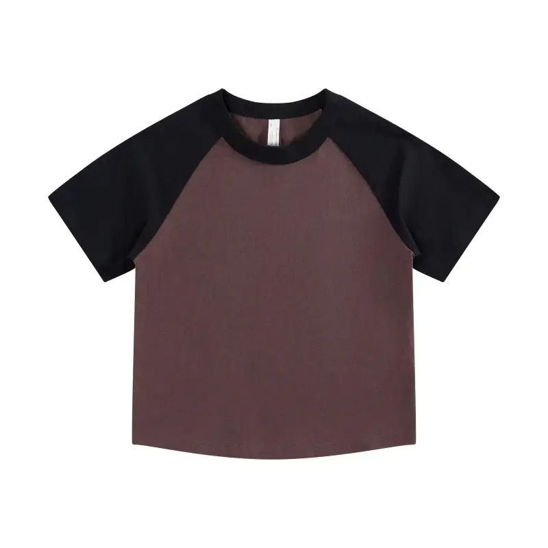 Kids Skateboard Outfit Retro Two Color Cotton Shorts - Image 7