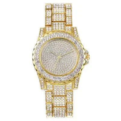 Crystal Star Ladies Watch with Diamond Band - Image 6