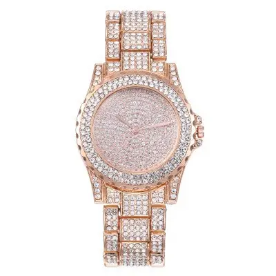 Crystal Star Ladies Watch with Diamond Band - Image 8