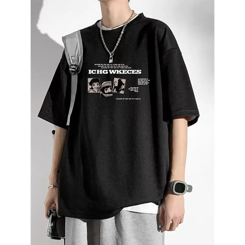 Summer Men's Printed T-Shirt White 2026 - Image 13