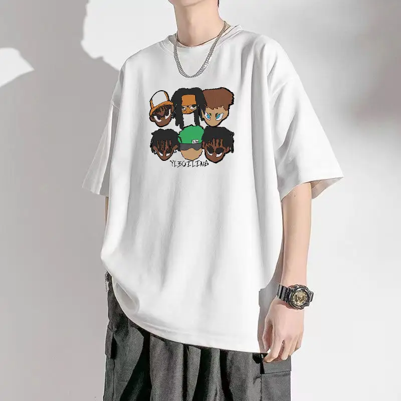 Summer Men's Printed T-Shirt White 2026 - Image 2
