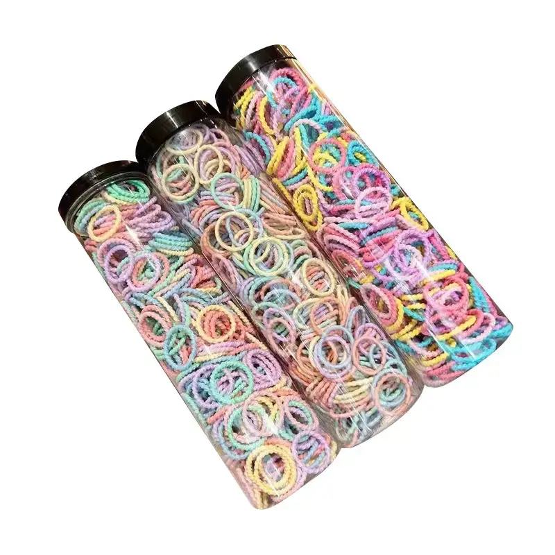 Baby Hair Elastic Bands 300pcs Rainbow Color - Image 50