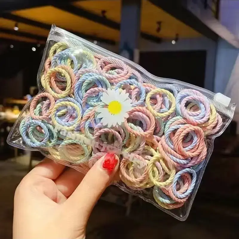 Baby Hair Elastic Bands 300pcs Rainbow Color - Image 13