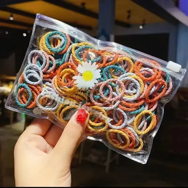 Baby Hair Elastic Bands 300pcs Rainbow Color - Image 14