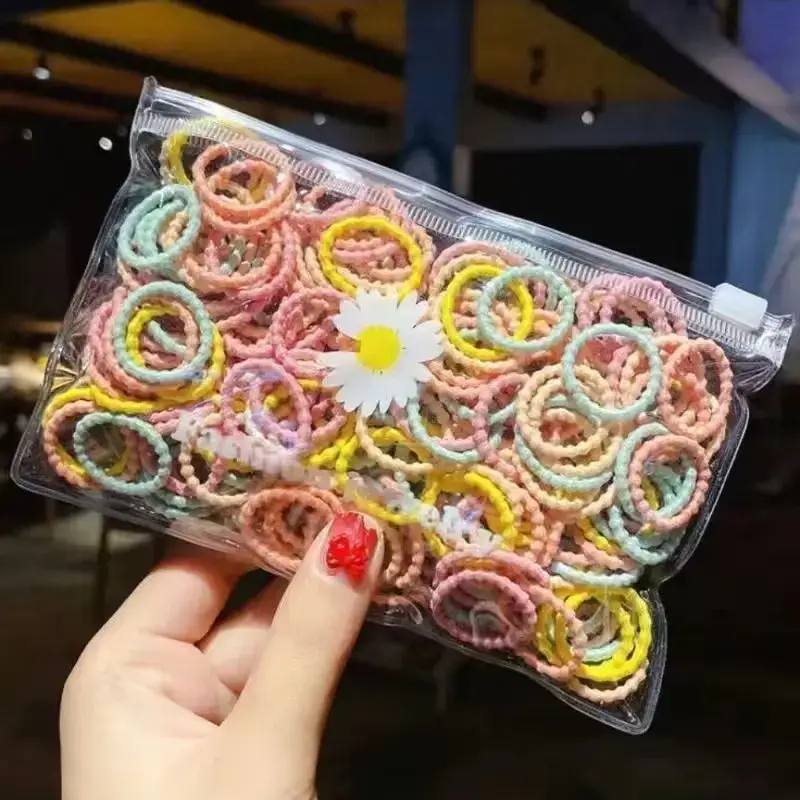 Baby Hair Elastic Bands 300pcs Rainbow Color - Image 15