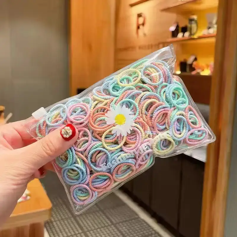 Baby Hair Elastic Bands 300pcs Rainbow Color - Image 17