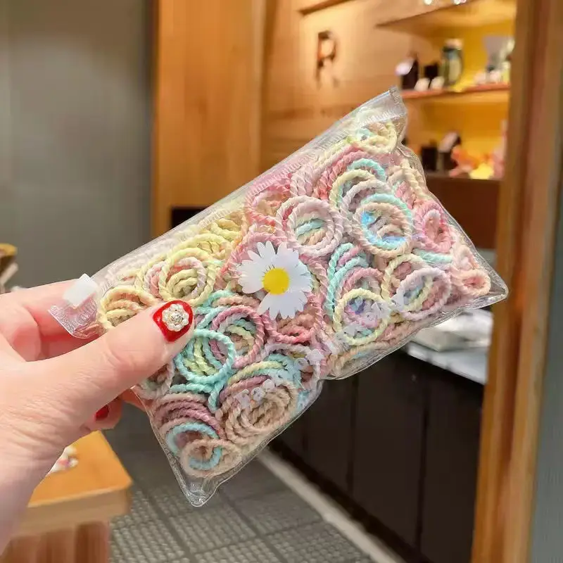 Baby Hair Elastic Bands 300pcs Rainbow Color - Image 18