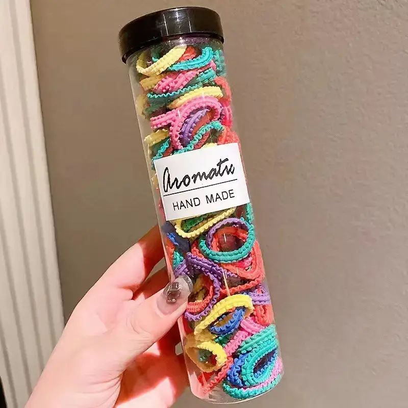 Baby Hair Elastic Bands 300pcs Rainbow Color - Image 21