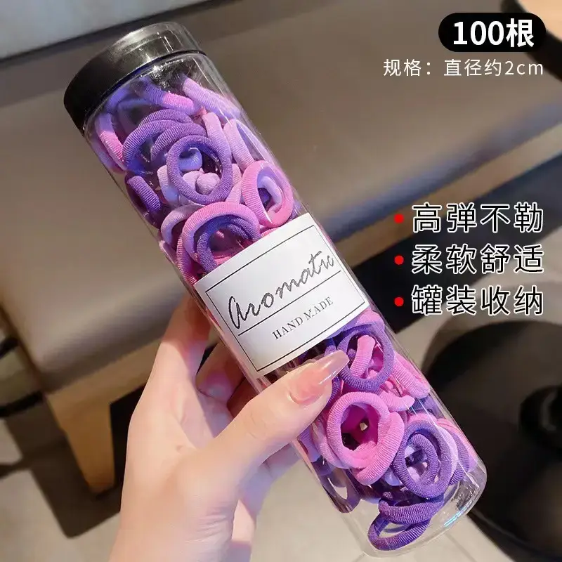 Baby Hair Elastic Bands 300pcs Rainbow Color - Image 36