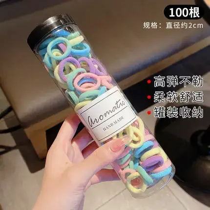 Baby Hair Elastic Bands 300pcs Rainbow Color - Image 37
