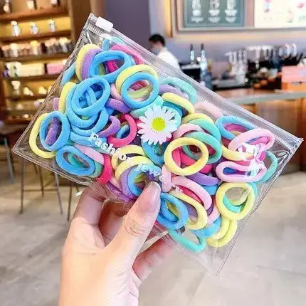 Baby Hair Elastic Bands 300pcs Rainbow Color - Image 38