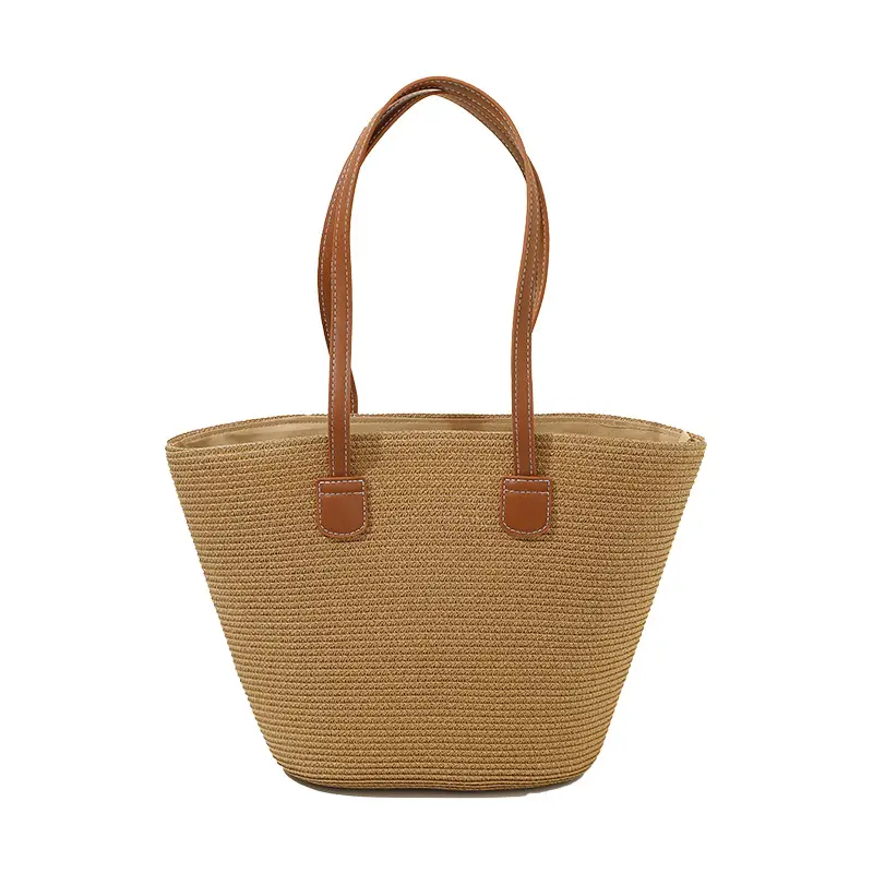 Women Large Straw Shoulder Bag 2026 Summer - Image 7