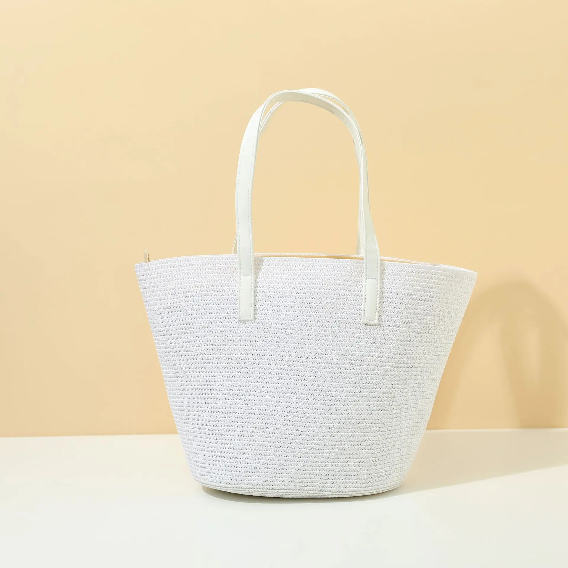 Women Large Straw Shoulder Bag 2026 Summer — feature 14