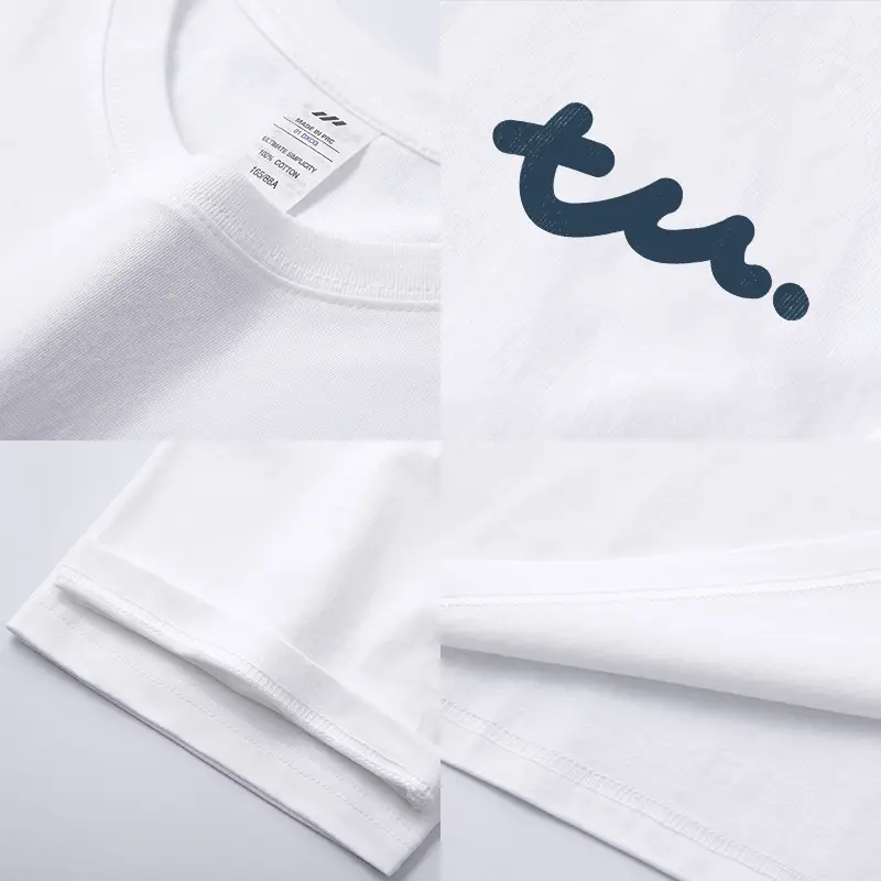 Men Black Lettered Cotton T-Shirt Short Sleeve - Image 15