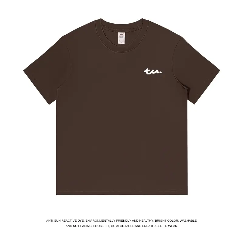 Men Black Lettered Cotton T-Shirt Short Sleeve - Image 7