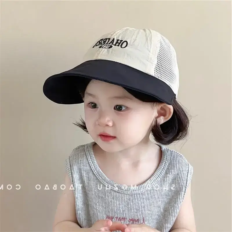 Kids Mesh Cap Fisherman's Hat Big Brim Cap - Image 8
