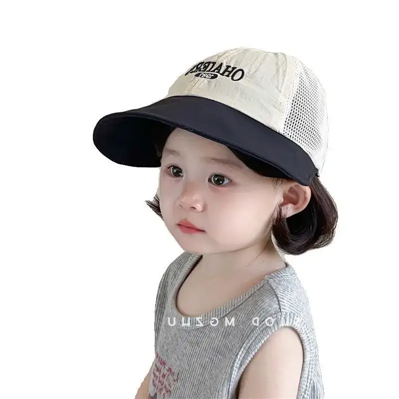 Kids Mesh Cap Fisherman's Hat Big Brim Cap - Image 9