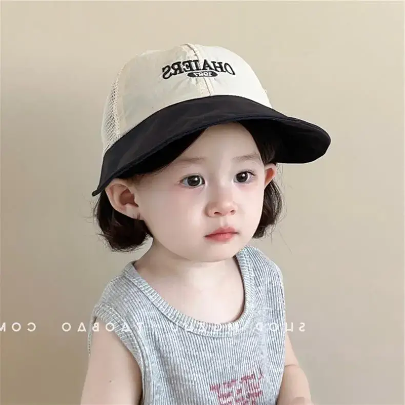 Kids Mesh Cap Fisherman's Hat Big Brim Cap — feature 2