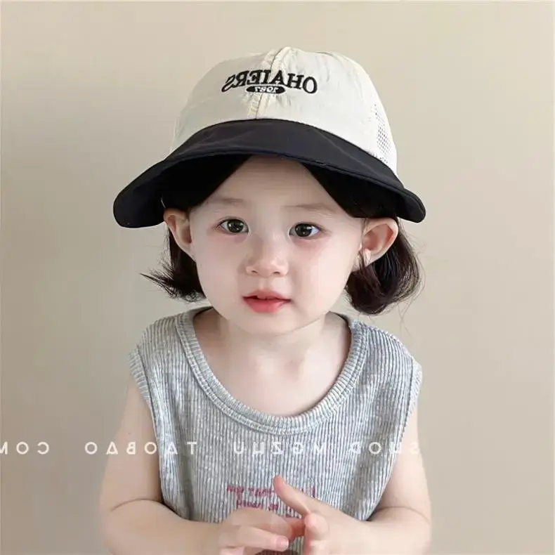 Kids Mesh Cap Fisherman's Hat Big Brim Cap — feature 3