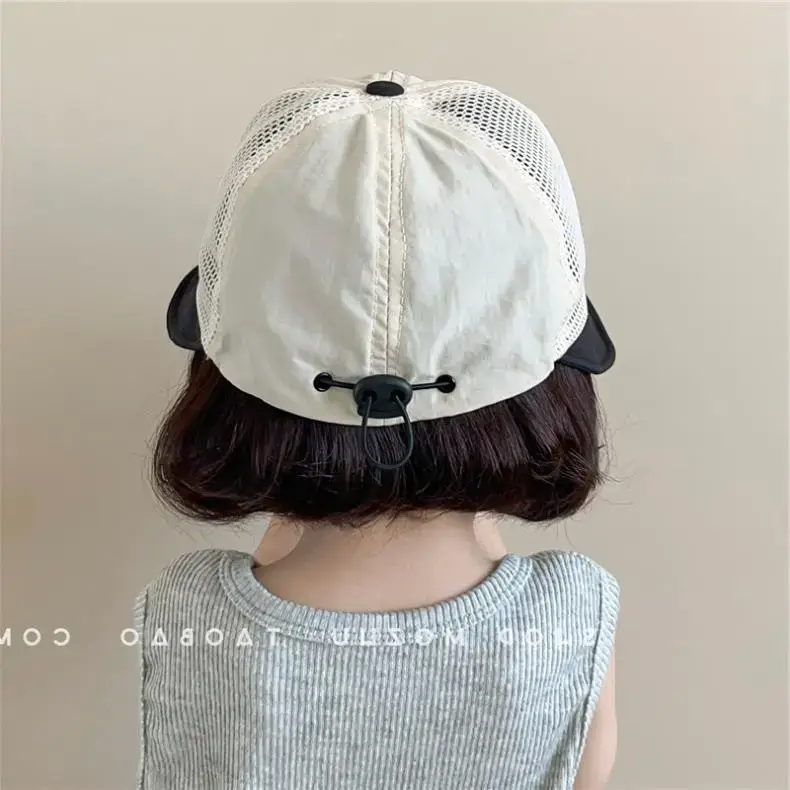 Kids Mesh Cap Fisherman's Hat Big Brim Cap — feature 4