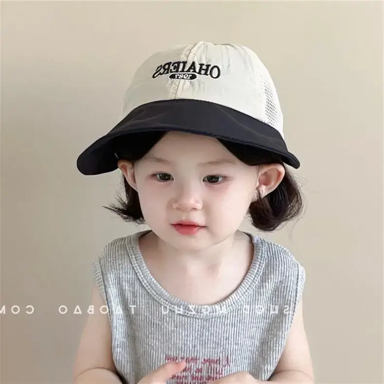 Kids Mesh Cap Fisherman's Hat Big Brim Cap — feature 6
