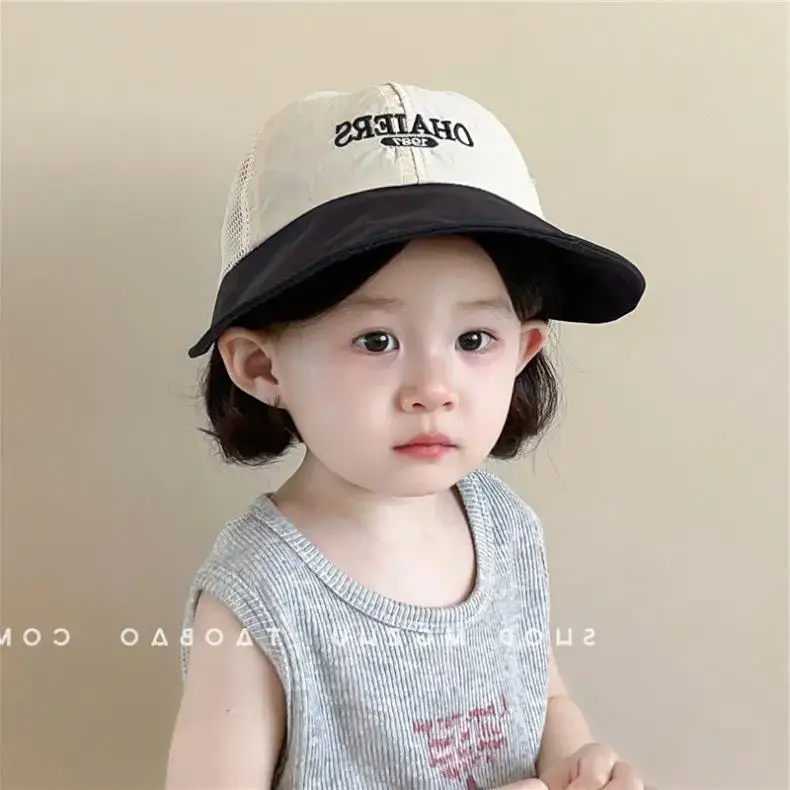 Kids Mesh Cap Fisherman's Hat Big Brim Cap — feature 7