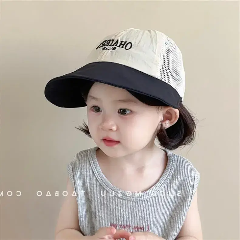 Kids Mesh Cap Fisherman's Hat Big Brim Cap — feature 8