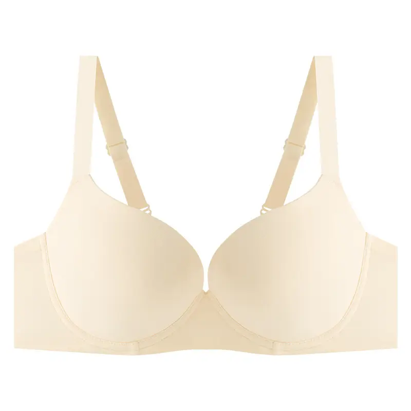 Large Bust Minimizing Seamless Bra for Women, Summer Thin Style, Anti-Sagging, Underwire, Plus Size Bra