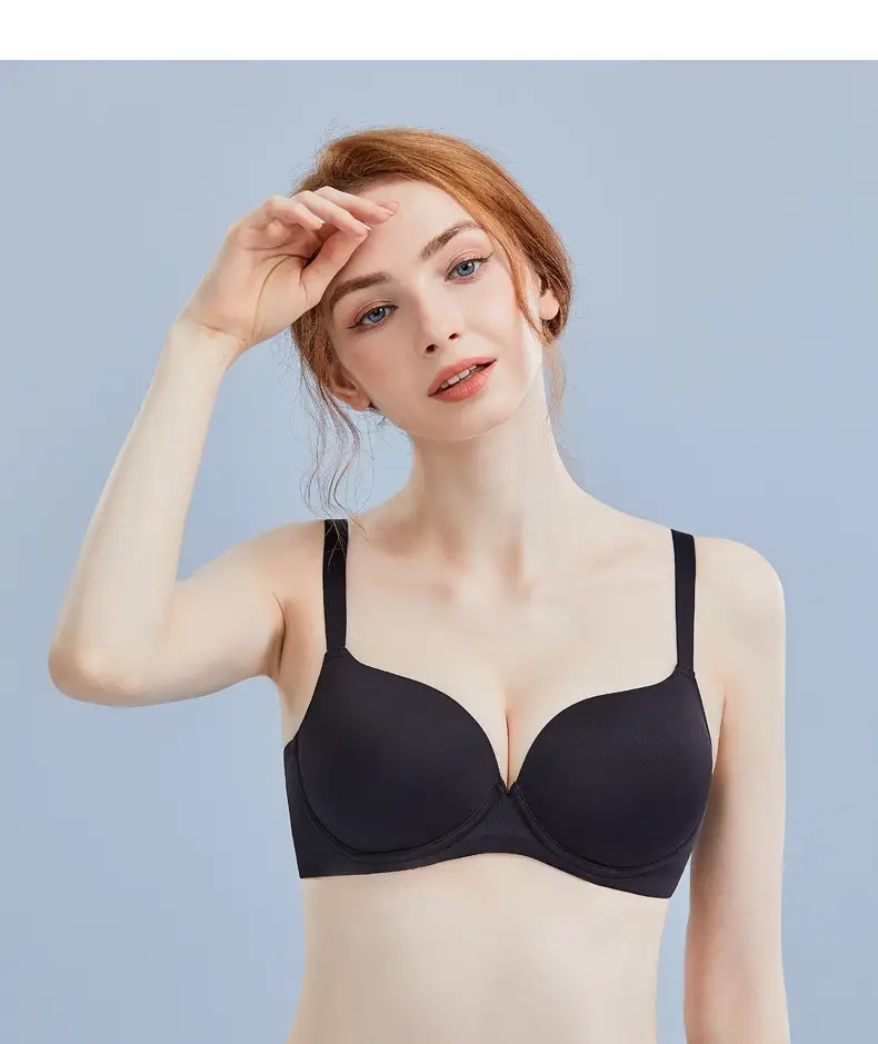 Large Bust Minimizing Seamless Bra for Women, Summer Thin Style, Anti-Sagging, Underwire, Plus Size Bra — feature 20