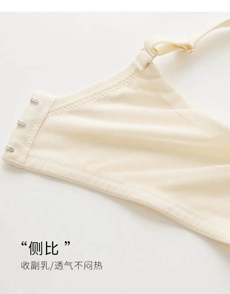 Large Bust Minimizing Seamless Bra for Women, Summer Thin Style, Anti-Sagging, Underwire, Plus Size Bra — feature 25