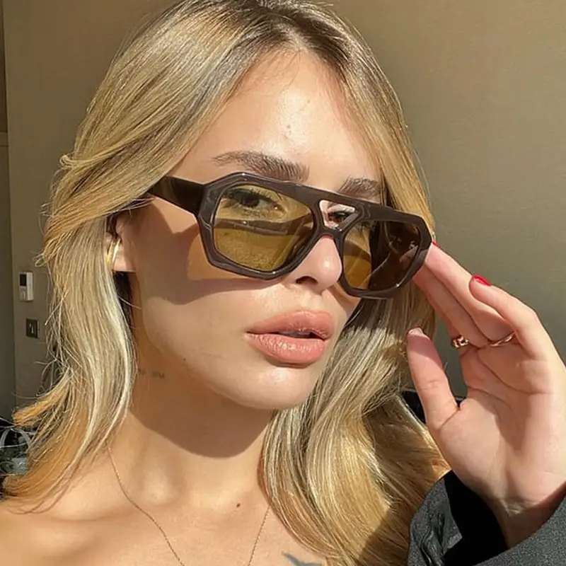 Women's Pink Sunglasses European American Fashion - Image 18
