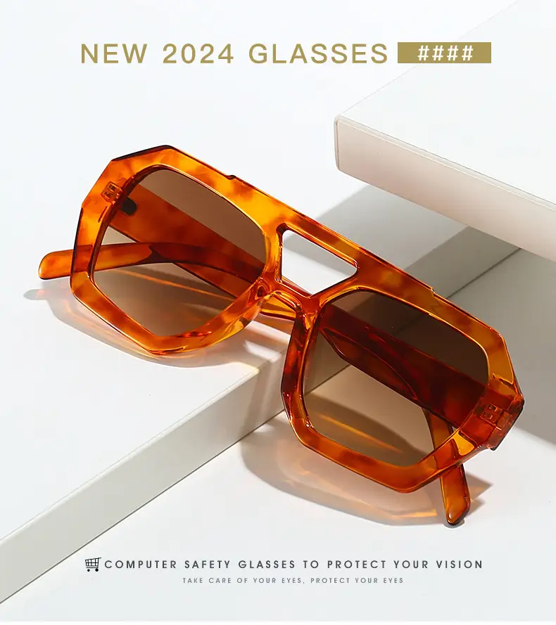 Women's Pink Sunglasses European American Fashion — feature 4