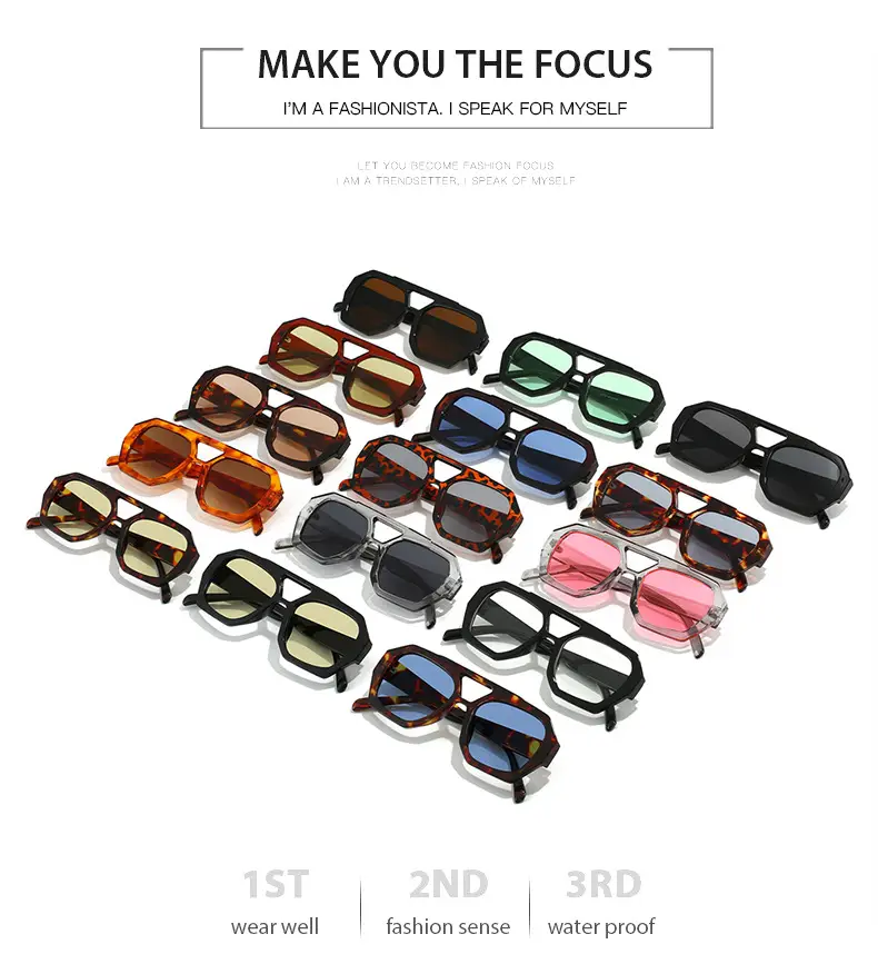 Women's Pink Sunglasses European American Fashion — feature 8