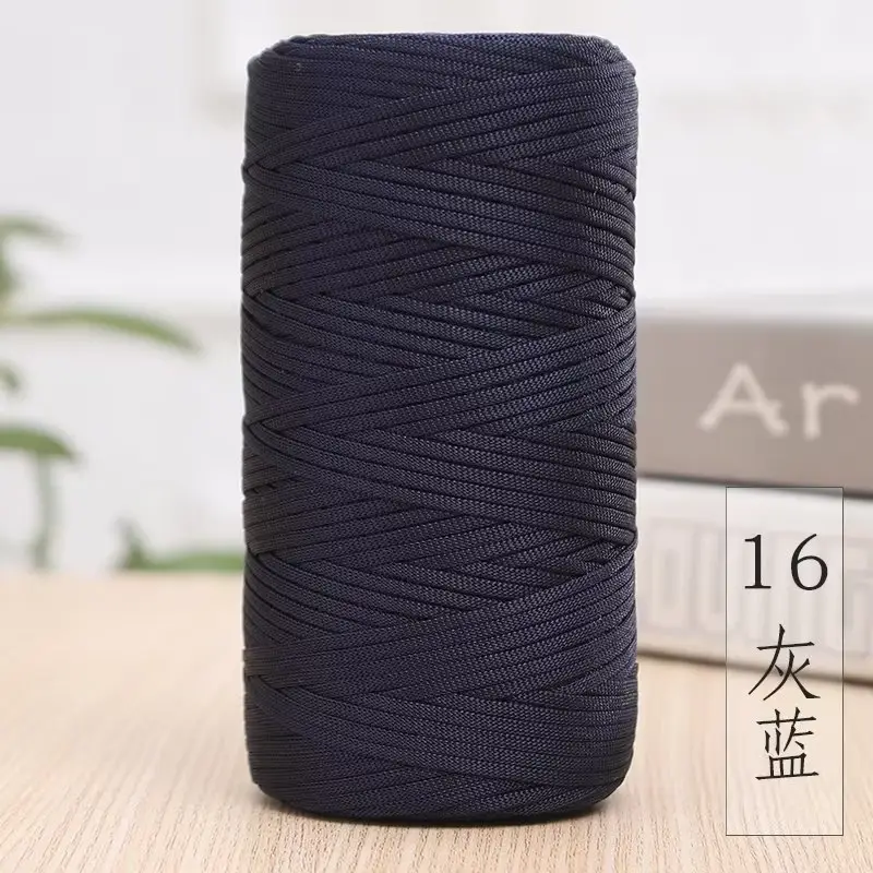 Mercerized Cotton and Linen Ice Silk Thread Handmade Summer Hat Hook Hat Cushion Bag Shoes Flat with Thread Wholesale Colorful Yarn