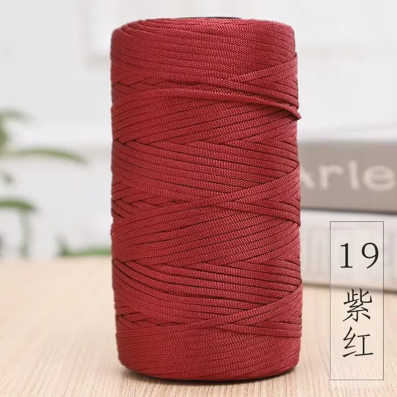 Mercerized Cotton and Linen Ice Silk Thread Handmade Summer Hat Hook Hat Cushion Bag Shoes Flat with Thread Wholesale Colorful Yarn
