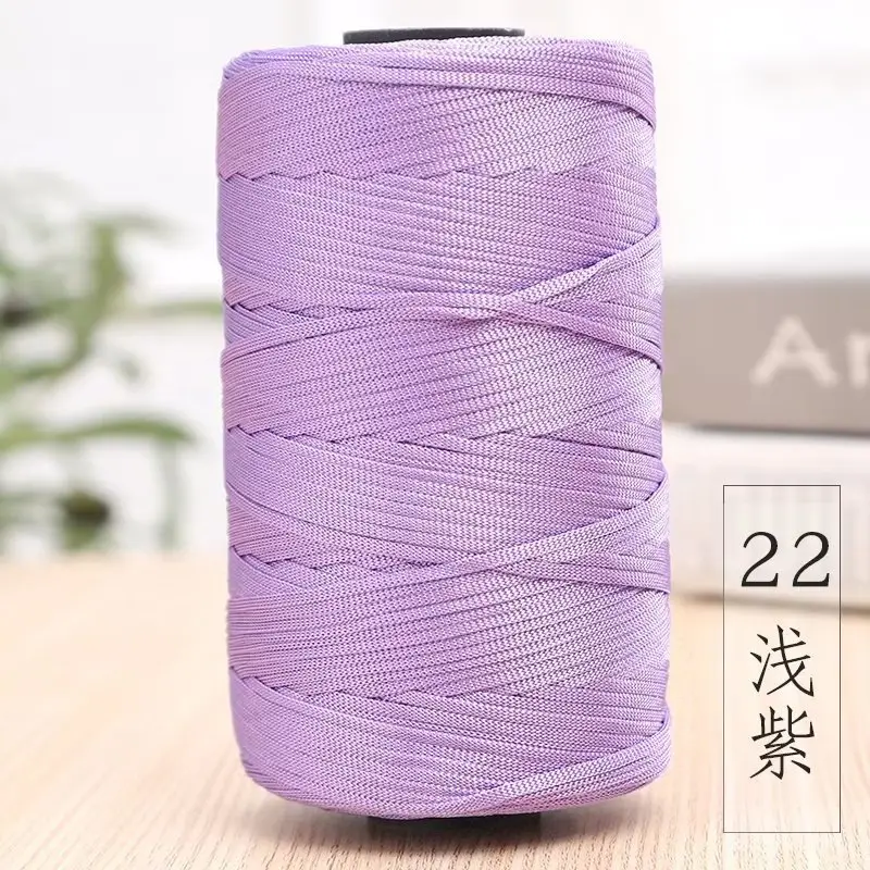 Mercerized Cotton and Linen Ice Silk Thread Handmade Summer Hat Hook Hat Cushion Bag Shoes Flat with Thread Wholesale Colorful Yarn