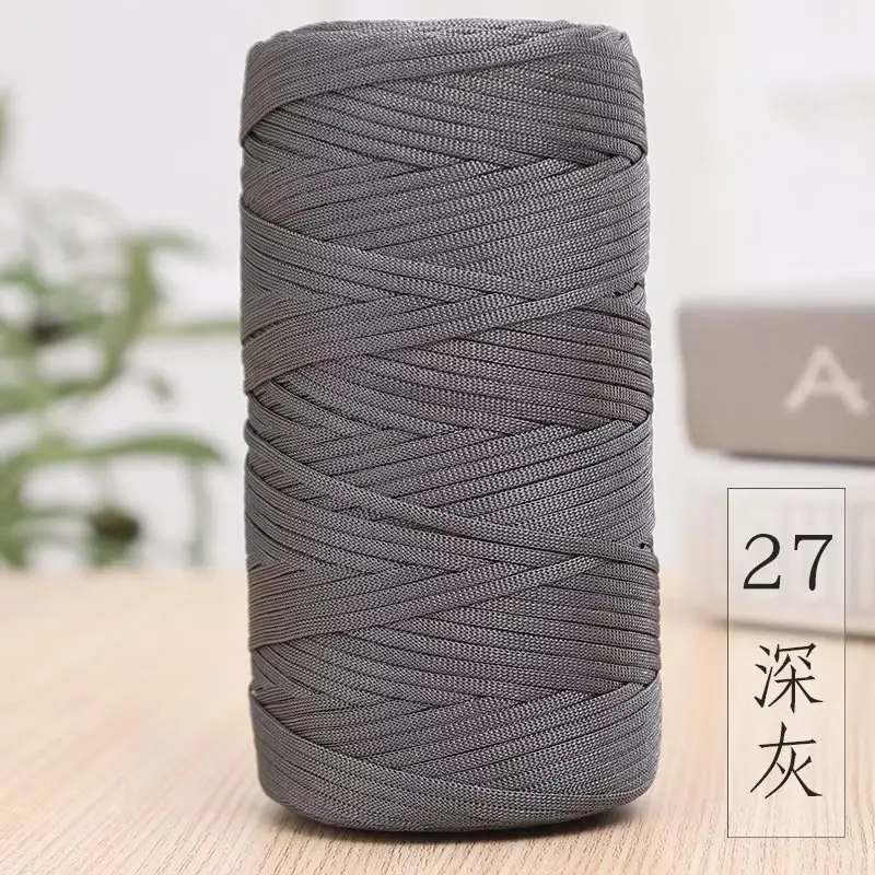 Mercerized Cotton and Linen Ice Silk Thread Handmade Summer Hat Hook Hat Cushion Bag Shoes Flat with Thread Wholesale Colorful Yarn