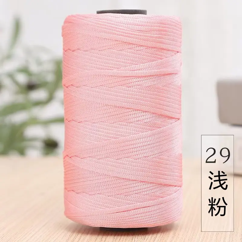 Mercerized Cotton and Linen Ice Silk Thread Handmade Summer Hat Hook Hat Cushion Bag Shoes Flat with Thread Wholesale Colorful Yarn