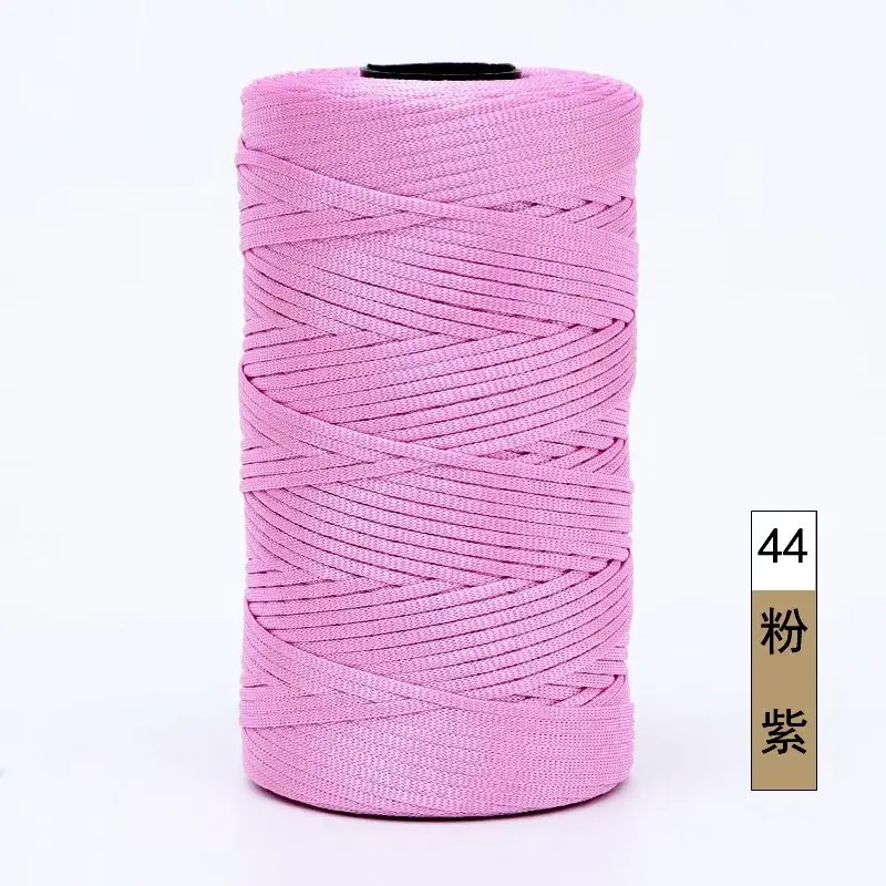 Mercerized Cotton and Linen Ice Silk Thread Handmade Summer Hat Hook Hat Cushion Bag Shoes Flat with Thread Wholesale Colorful Yarn