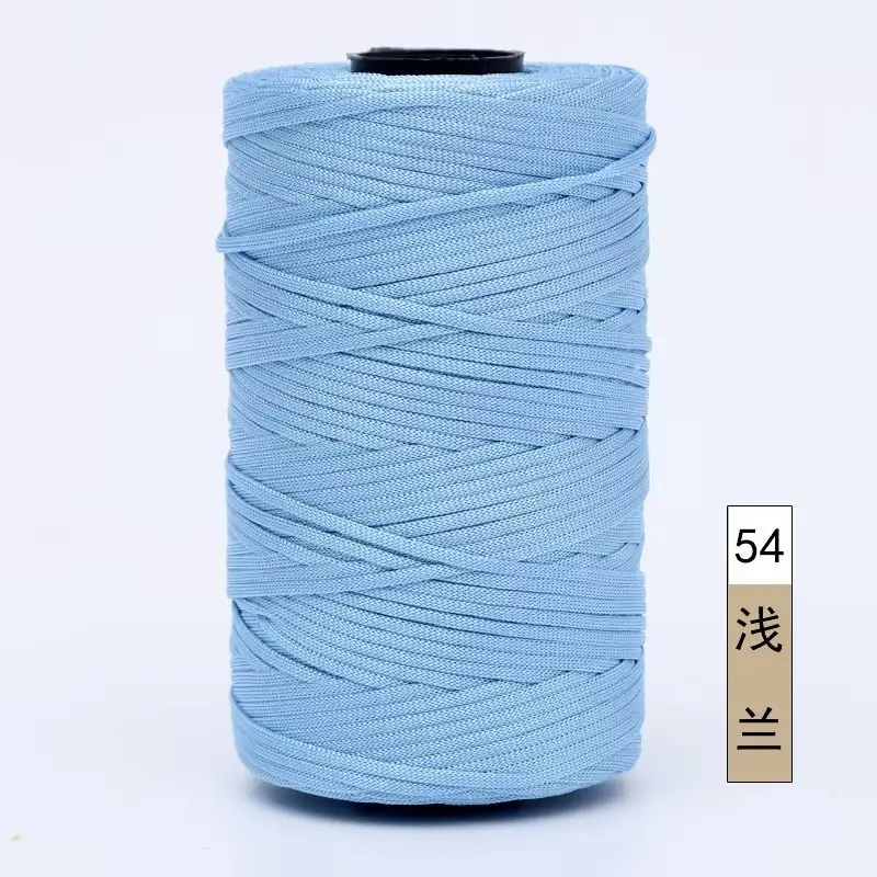 Mercerized Cotton and Linen Ice Silk Thread Handmade Summer Hat Hook Hat Cushion Bag Shoes Flat with Thread Wholesale Colorful Yarn