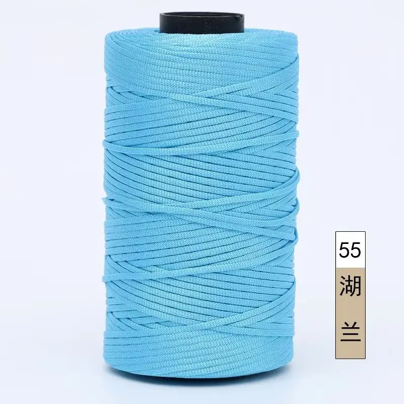 Mercerized Cotton and Linen Ice Silk Thread Handmade Summer Hat Hook Hat Cushion Bag Shoes Flat with Thread Wholesale Colorful Yarn