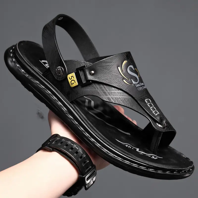 Men's sandals wholesale summer non-slip beach shoes men's foreign trade plus size new flip-flops casual outdoor sandals - Image 7